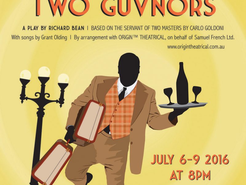 One Man Two Guvnors poster
