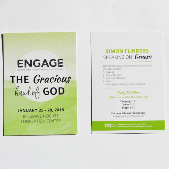 engage flyer
